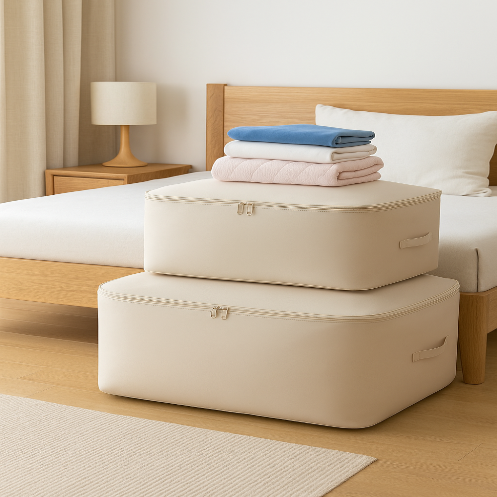 Puristettava Säilytyspussi – Säästä Tilaa Matkalla 