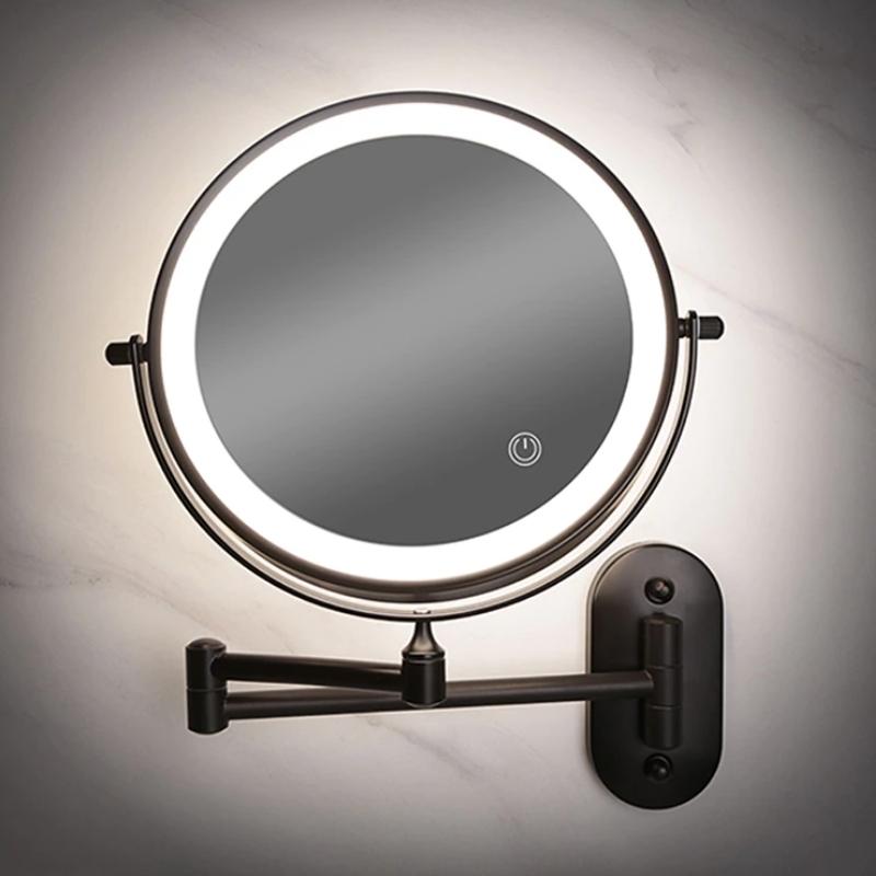 Make-up Spiegel – LED-Beleuchtung, Vergrößerungseffekt und kabellos 