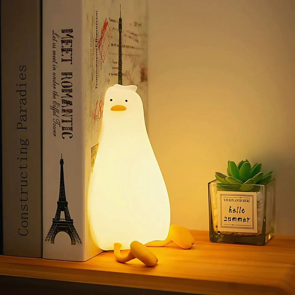 Lampe Tactile En Forme D’Animal — Éclairage Réconfortant Et Contrôle Facile