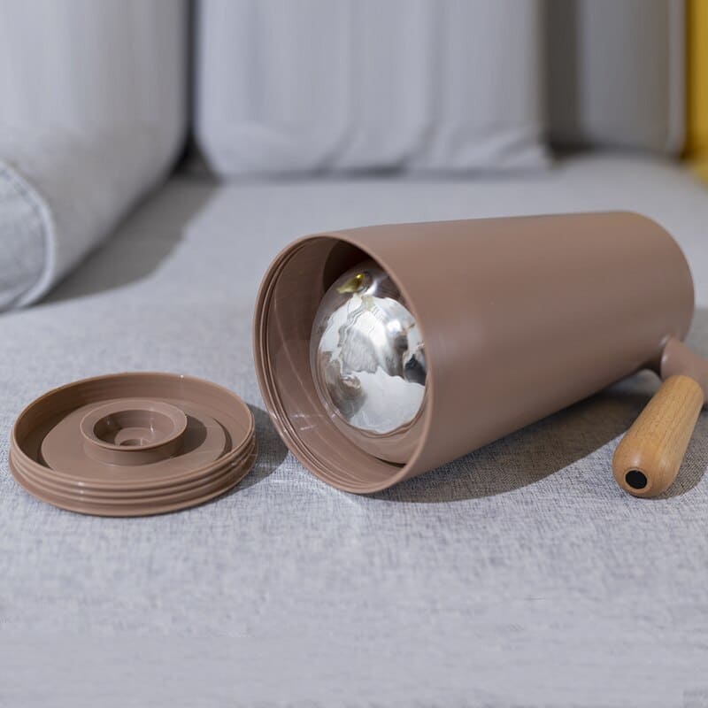 保温ポット ハンドル付き - 長時間の保存とシックなデザイン 