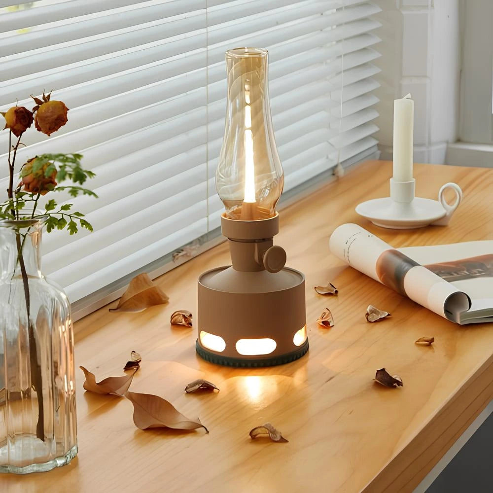 Retro Stílusú LED Lámpa – Elegáns Dekoratív Világítás 