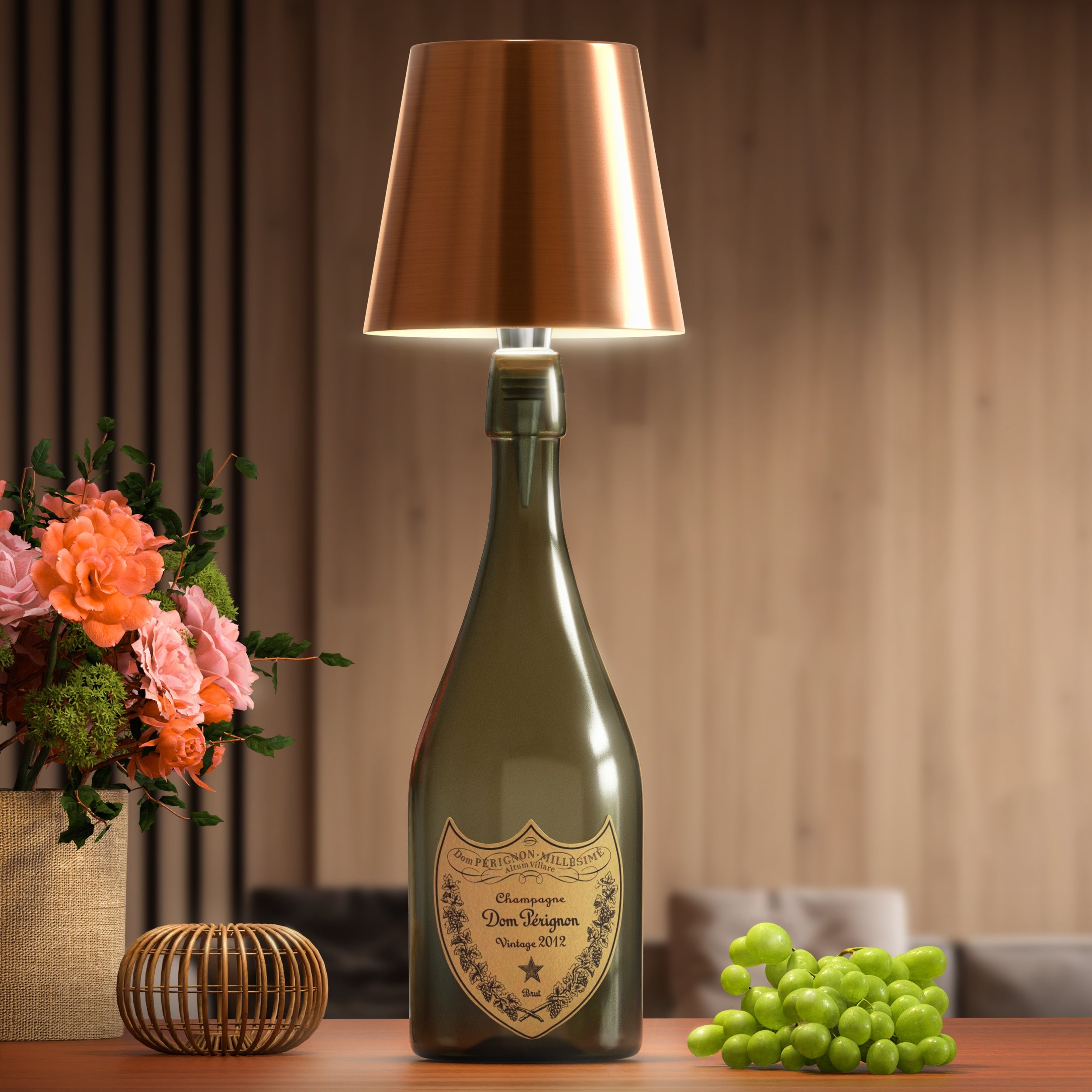 Rechargeable LED Lamp – Transform Your Bottles Into Light Fixtures 