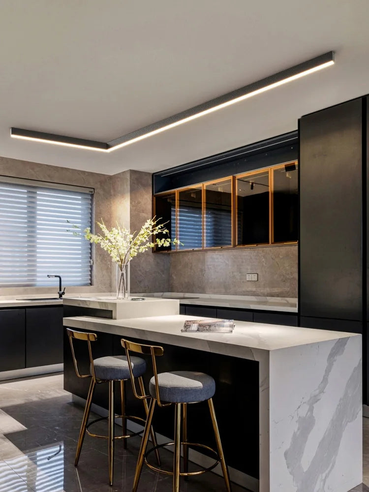 Luminária de Teto Moderna – Estilo Escandinavo e Iluminação Suave 