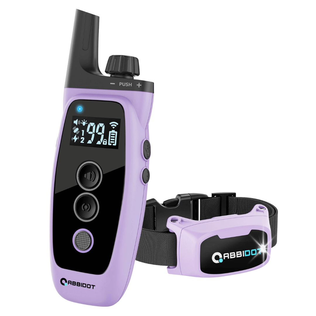 קולר אילוף לכלב – שלט LED וטווח 1000 מ 