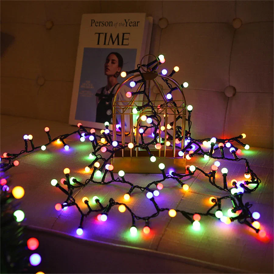 Waterproof LED String Lights for Outdoors — Garden, Terrace & Illuminated Evenings 