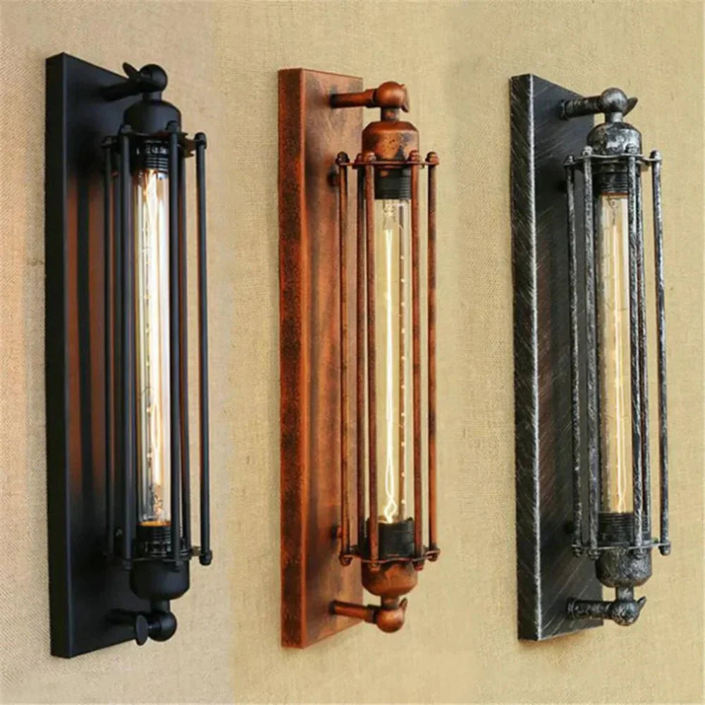 Vintage LED Seinävalaisin – Retro Viehätys ja Moderni Valaistus 