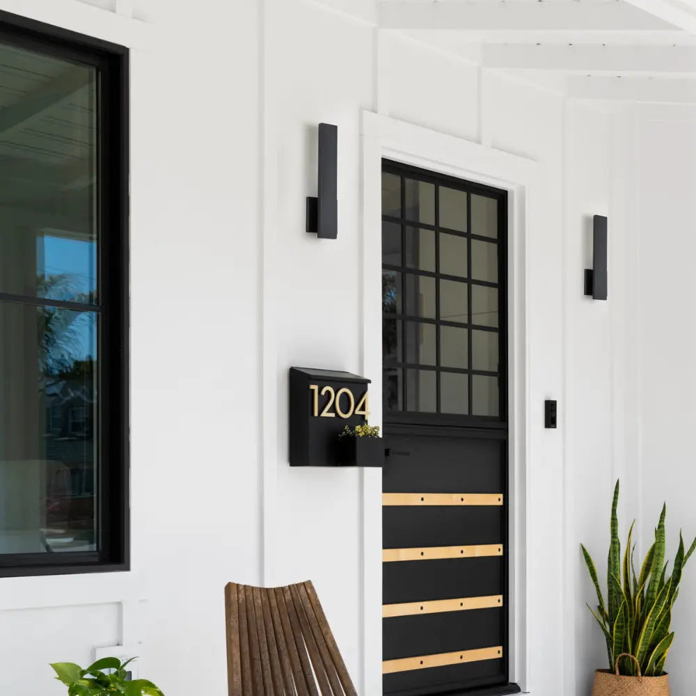 Applique Murale Extérieure Résistante IP65 – Solidité Et Modernité