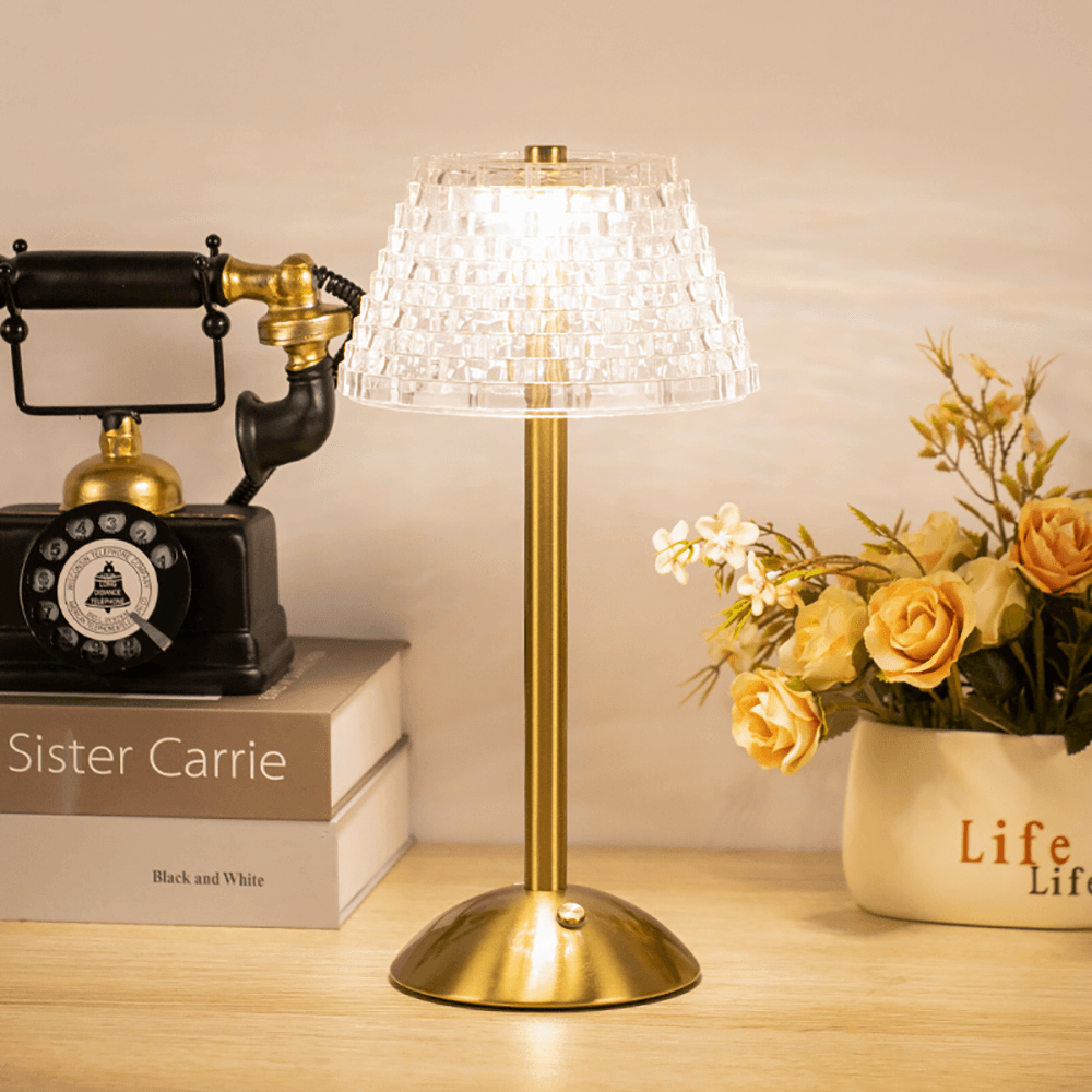 Drahtlose Tischlampe – Mobiles und elegantes Licht 
