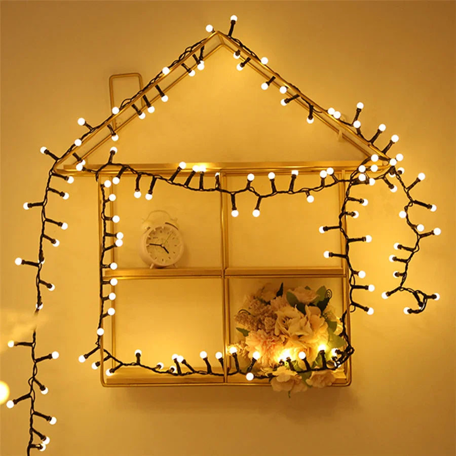 Waterproof LED String Lights for Outdoors — Garden, Terrace & Illuminated Evenings 