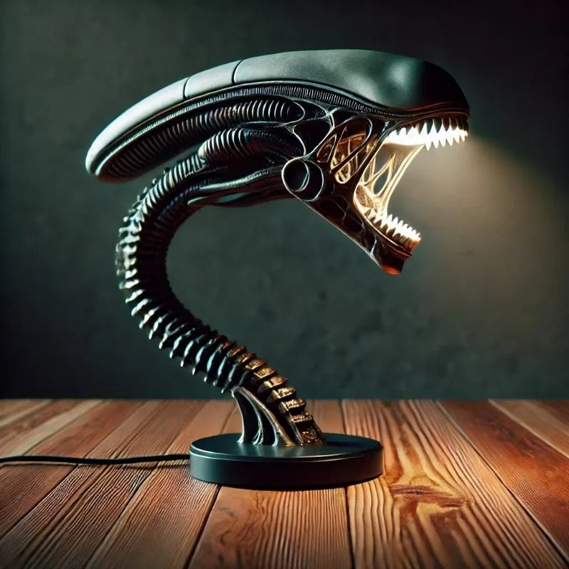 Schreibtischlampe LED — Inspiration Xenomorph 