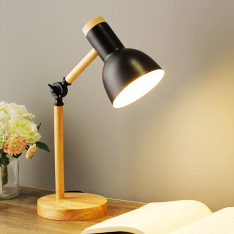 LED Bureau Lamp - Natuurlijke Stijl en Noorse Ontwerp 