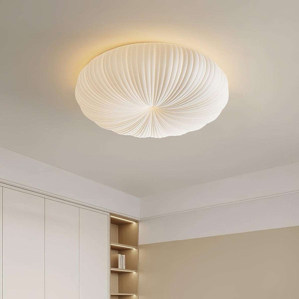 Moderne LED-loftslampe med fjernbetjening - komfort og elegance