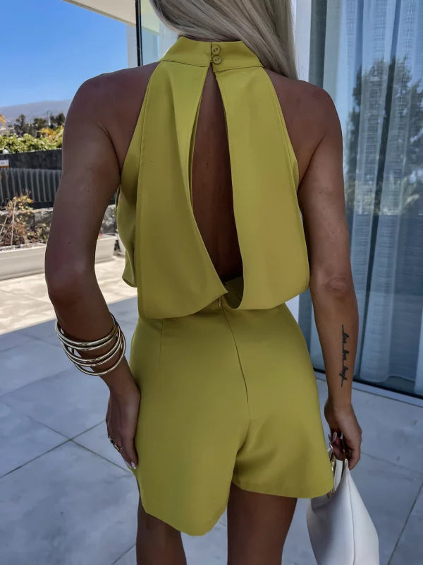 Dorcas | Elegant Korte Overall – Dristig og Raffinert Stil 