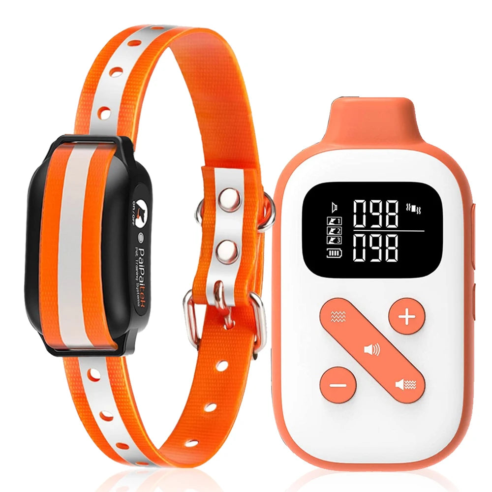 קולר אילוף ללא זעזוע – שלט רחוק עד 1000 מ 