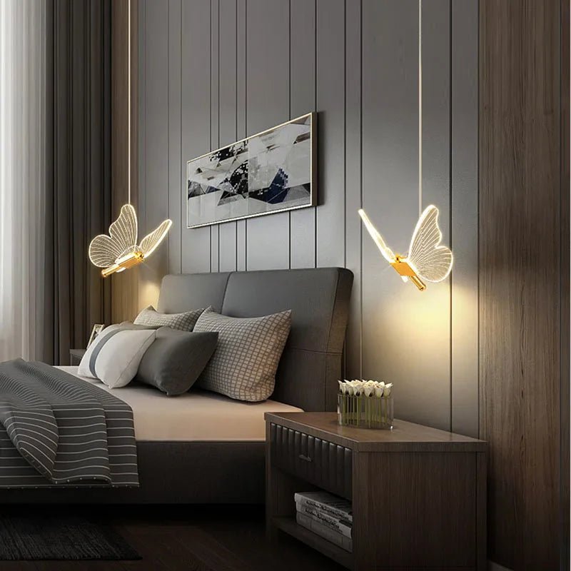 Lámpara Colgante Mariposa – Elegancia y Originalidad 