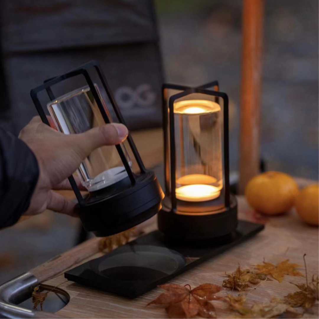 Lampada da Tavolo Ricaricabile – Luce Diffusa e Stile Senza Tempo 