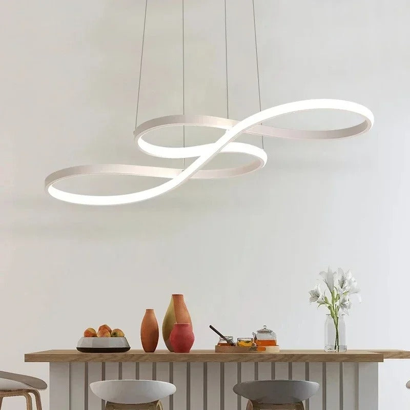 Moderne LED Hanglamp Met Ringen – Elegante En Futuristische Ontwerp 