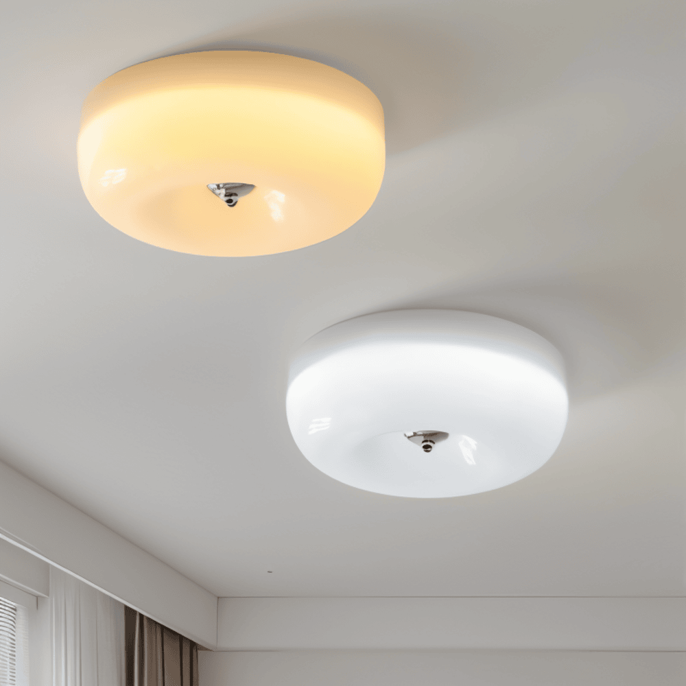 Plafoniera scandinava in vetro - Decorazione moderna e facile installazione